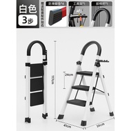 【TikTok】#Household Ladder Thickened Aluminium Alloy Herringbone Ladder Indoor Multi-Functional Folding Stair Safe and Co