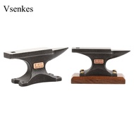 [Vsenkes] Mini Horn Anvil, Sturdy Professional High Hardness Alloy Steel Anvil Bench Block Jewelry M