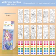 【Bestella✨COD】Buku Gambar Grafiti Lukisan Cat Air Anak TK Colorfy Colornote