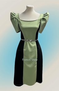 Best Formal COMBI dress Modern filipiniana 2025 combi for women with free random metal belt ON HAND 