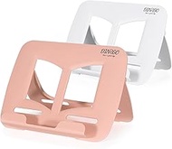 Book Stand - Adjustable & Portable Document Holder for Kitchen, Reading, Desk, Supporting Cook Books