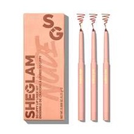 3 ชิ้น/ชุด So Lippy Lip Liner Set-Au Naturel ดินสอเขียนขอบปากเนื้อแมทนู้ดนุ่ม เม็ดสีแน่น ใช้งานง่าย 