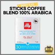 [illy] Coffee Sticks Decaf Decaffein 30T Arabica Blend Coffee Mini Regular Classic Roast Americano