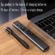 Rechargeable Wireless Usb Powerpoint Presentation Remote Control Ppt Flip Pen Pointer Clicker For Po