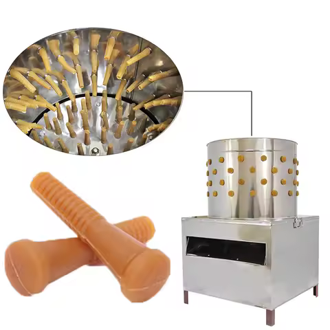 40/50pcs 9.5CM Poultry Plucking Fingers Hair Removal Machine Glue Stick Chicken Plucker Machine Rubb