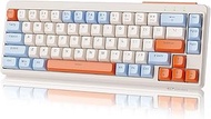 Ziyou Lang ×Freewolf M68 Tkl Wireless Gaming Keyboard, 3-Mode Compact Membrane Keyboard 2.4ghz/Bt5.1
