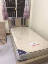 เตียง เตียงนอนพร้อมฟูกรุ่น HUNT