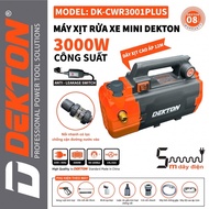 DEKTON DK-CWR3001PLUS Pressure Washer - Capacity 3000W - Pressure 180Bar - Electric Leakage Protecti