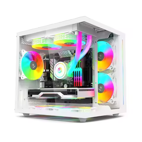 Hot PC Desktop All-in-One Aio Intel I5-12400F Central Processor RTX4060 1TB SSD 16gb RAM All-in-One 