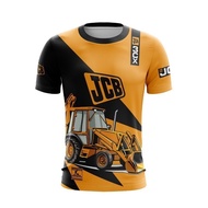 [Quick drying] 2026 new ready stock jcb new 3cx jersey baju jcb 3cx backhoe