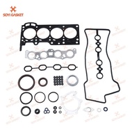 1SZ 04111-23040 Engine Overhaul Kit Valve Cover Gasket Crankshaft Rear Oil Seal Exhaust Pipe Interfa