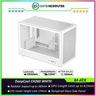 DeepCool CH260 WHITE High-Airflow M-ATX Compact Case