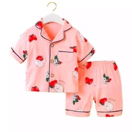 0-5 YEARS PRINTED GIRLS' SETTINGS BT21 PENDKE PANTS PAJAMAS 2 year old girls' suits 5 year old girls