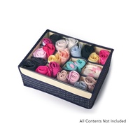 12-compartment Storage Box with PVC Window   31(L) x 24(W) x 12(H) (cm)