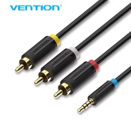 Vention Jack 3.5mm to 3RCA Cable 3.5mm Jack Male to 3 RCA Male AUX Audio Splitter for Speaker TV Box