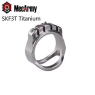 【電筒小鋪】MecArmy SKF3T 車窗擊破/開瓶器鎢鋼鈦合金戒指/項鍊(綠+藍螢光管)