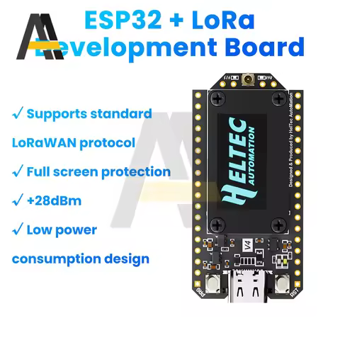 New Heltec V4 0.96inch OLED Solar Powered LoRa 32 Dev-Board GPS ESP32 SX1262 WiFi BLE Low Power For 