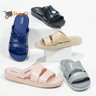 LUOFU E 7185 -E16 SIZE 36-40 ORIGINAL l Women's jelly slippers l Imported women's kokop sandals
