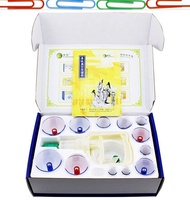 【Flash sale】 12 Pcs Kangzhu Massage Vacuum Cupping Set Suction Cups Chinese Traditional Cupping Jar 
