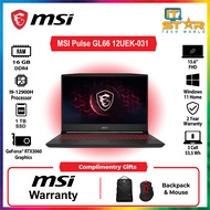 MSI Pulse GL66 12UEK-031 | I9-12900H | 16GB | 1TB SSD | RTX3060 6GB | Laptop 15.6" | Win11