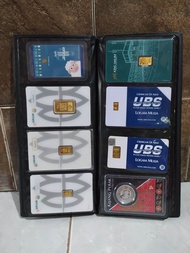 Album Antam Certicard Certieye / Dompet Antam Tempat Penyimpanan Logam Mulia Emas Fine Gold - Gold S