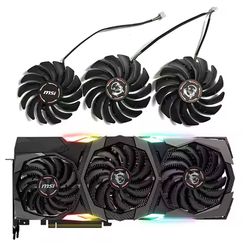 PLD09210S12HH PLD10010S12HH RTX 2080 Graphics Cooling Fan For MSI Geforce RTX 2080 2080Ti 2070 Super