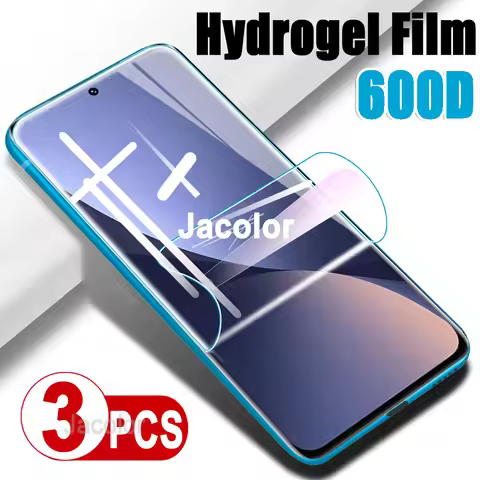 3Pcs Full Cover Hydrogel Film on For Xiaomi 12 Lite Mi 10T 11 Lite 5G NE Front Screen Gel Protector 