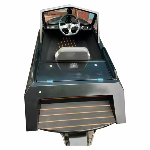 Aluminum small jet boat electric mini jet boat