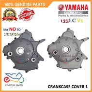 135LC CRANKCASE COVER 1 135LC MAGNET COVER LC135 V1 LEFT KULIT ENJIN CASING LC135 [ 100% ORIGINAL YAMAHA] - 1S8-E5411-00