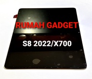 LCD TAB SAM S7 FE 12.4 INCH/T730/S9 FE PLUS 12.4/X610/S8 2022/X700/S9 FE 10.9 INCH/X510 BLACK FULLSE