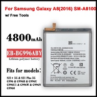 แบตเตอรี่🔋สำหรับ Samsung Galaxy S21 Plus S21 + G996 5G/ (EB-BG996ABY) แบตเตอรี่ 4800MAh มีการรับประก