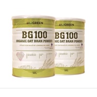 Buy 1 Free 1 BG100 Organic Oat Bran Powder 500g x2 tins (Exp :10/2027)