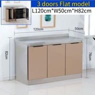 FURNITURE LIFE Xpanse stainless steel kitchen cabinet kabinet dapur almari storage cabinet Kitchen Z