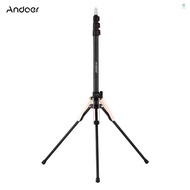 Andoer 190cm/74.8 Inch Portable Aluminum Alloy Photography Light Stand Reverse Folding Leg Stand 3-S