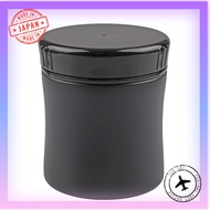 Pearl Metal Soup Jar, 400ml, Limited Edition, Black, Food Jar, Insulated Lunch Box, BLKP, Black, AZ-