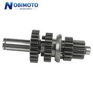 LF125 Main shaft Gear Kit For Lifan 125 125cc 1P52FMI Horizontal Kick Starter Engines Dirt Pit Bikes