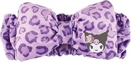 Tees Factory Sanrio Characters Leopard Print Hair Band Y2K/Kuromi H 3.5 x W 9.4 x D 3.0 inches (90 x