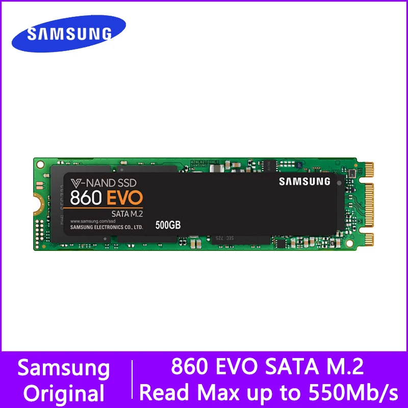 Samsung ภายใน SSD 860 EVO M.2 250G