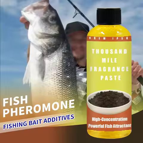 Thousand Miles Fragrance Fish Attractant Concentrate,Fast Attracting All Freshwater Fis, Contains va