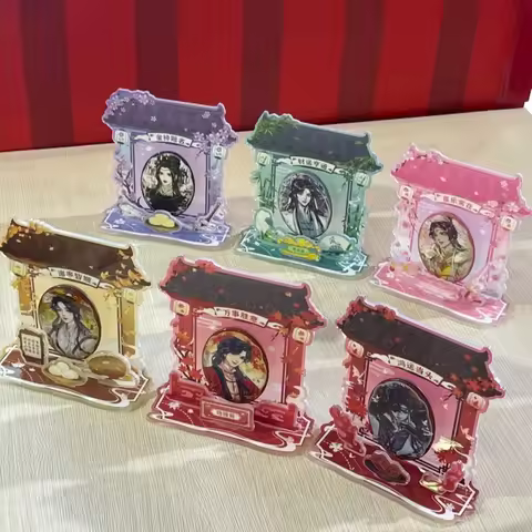 Heavenly Official Blessing Divine Shrine Series Bar Acrylic Wind Master Hua Cheng Xie Lian Tgcf Blin