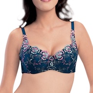 AVON BRA - Natasya Underwire Push Up Bra 【 A, B 】(Bold Blue Baby) (Le Ree)