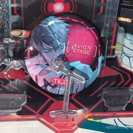 Popular Irregular Stage alien stage Double Flash Big Badge Anime Cartoon Chest Badge Merchandise