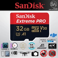 SanDisk 32GB Extreme Pro Micro SD 100MB with Adapter SDSQXCG-032G-GN6MA