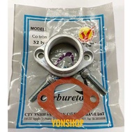 Co Xăng Nhôm Tròn 30L - 32L Dùng Cho Xe Độ 150cc - 175cc Hiệu Centa