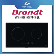 BRANDT BPI6230BL | BPI272UBL 75CM 2 ZONE ULTRABOOST INDUCTION HOB