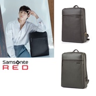 [Samsonite Red] CLEIIN backpack men trend Korean business casual large travel 14" laptop bag