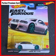 Hot Wheels Bmw M3 E46 Euro Fast Premium Car Culture 2021 Hotwheels Bmw m3 Race Car Fast & Furious BM