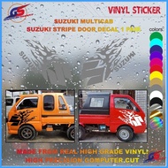 ♆ ❏ ♗ Suzuki Multicab Body Decals -Stripping Decal High Quality Vinyl Sticker