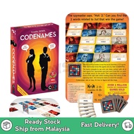 Codenames Secret Spy Board Game