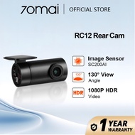 70mai RC12 Rearcam Dashcam Support 1080P HDR Video For A500S/A800S/A810/A200/A510/S500